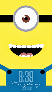 Guide to Minion lock screen for Android 