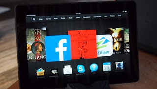 The main interface on the Fire OS 3.0 platform