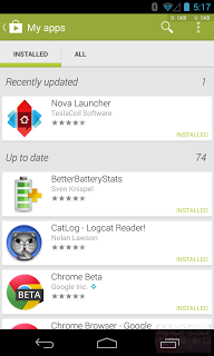 Google Play Store received a new update with some minor adjustments