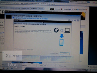 Sony started update for Xperia Tablet Z Android 4.2.2 Jelly Bean