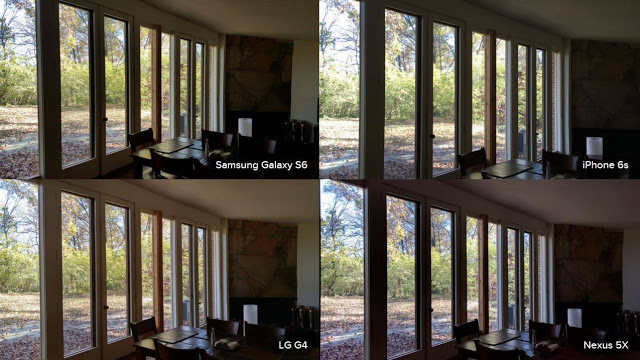 Galaxy S6 Camera, LG G4 Camera, iPhone 6S Camera Inside 