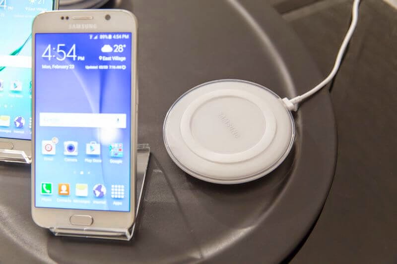 Galaxy S6 wireless charging