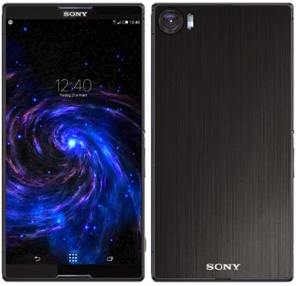 A concept of the Sony Xperia Z4