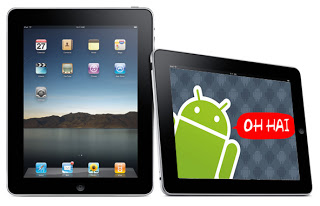 Android Official dominance rob tablet market from Apple hands